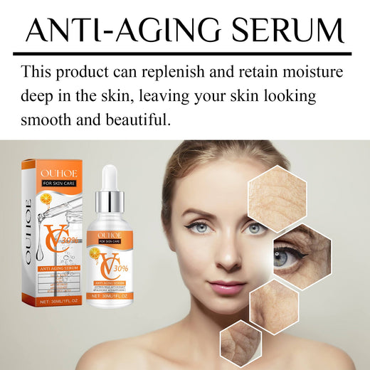 Vitamin C Anti-Aging Serum with Hyaluronic Acid, 30ml