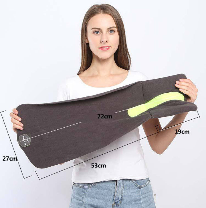 Travel Neck Scarf Pillow — 360° Chin Support for Planes