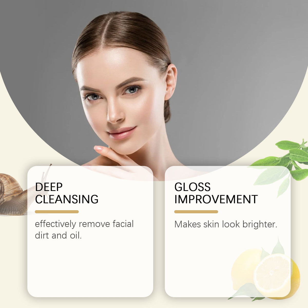 Snail Mucin Gel Cleanser for Deep Pore Cleansing & Glow