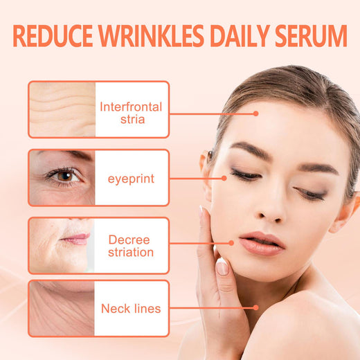 Rose Oil & Vitamin C Serum – Reduce Wrinkles, Glow & Firm