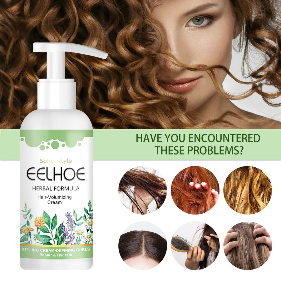 Curl Defining Hair Cream for Volume & Frizz Control