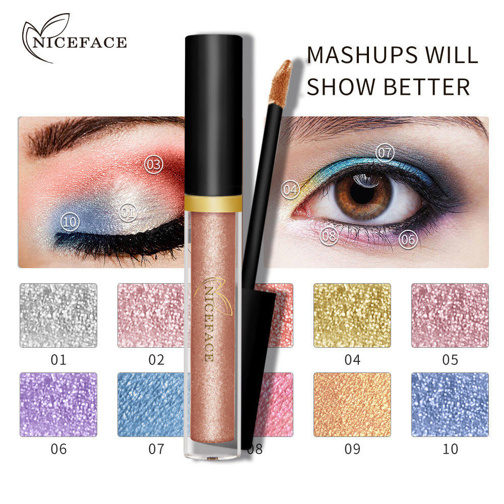 Liquid Eyeshadow for High-Impact Pearl Shimmer Looks