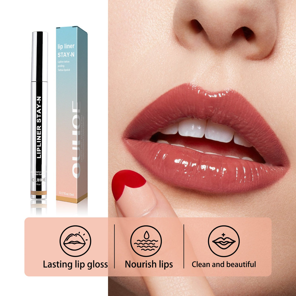 Stripping Lip Liner - Long-Lasting Definition