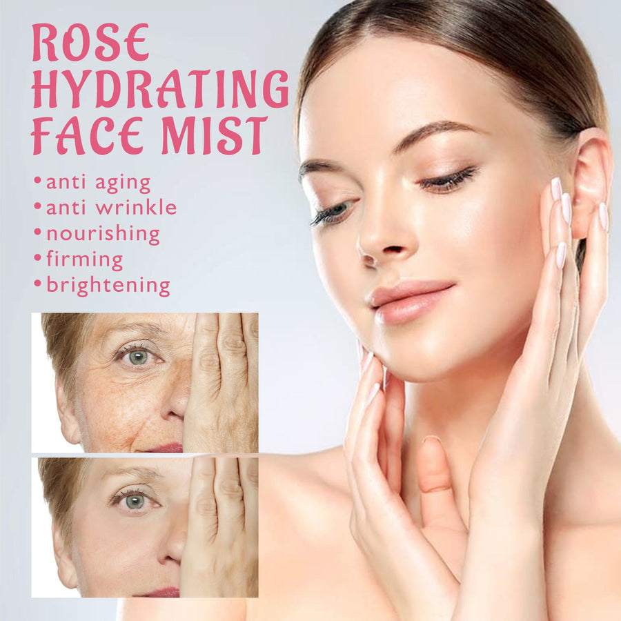 Rose Face Mist Toner for Hydrating, Brighter Skin