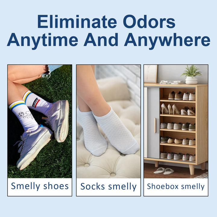 Foot Deodorant Spray for Odor, Sweat & Itchy Dry Feet