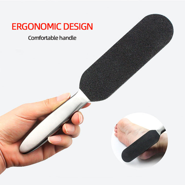 Stainless Steel Foot File — Smooth, Polished Feet at Home