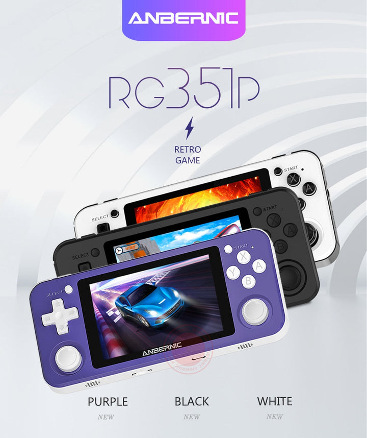 Retro Handheld Game Console — Play 2400+ Classic Games |