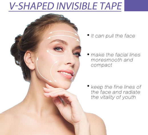 V‑Shape Face Lift Tape — Instantly Tighten & Define Jawline