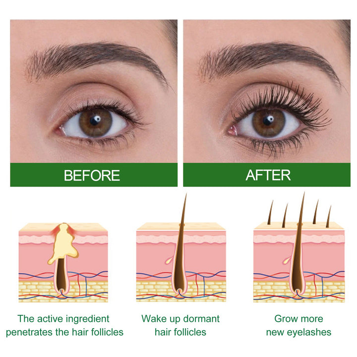 Castor Oil Hair Serum for Fuller-Looking Hair & Lashes