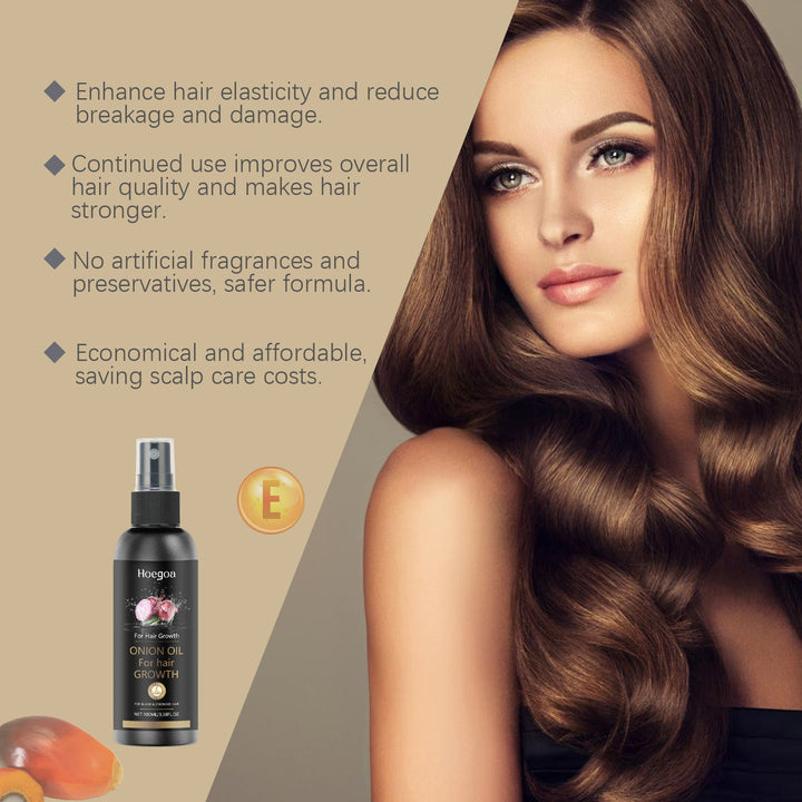 Onion Oil Hair Spray for Dry, Breakage-Prone, Weak Hair