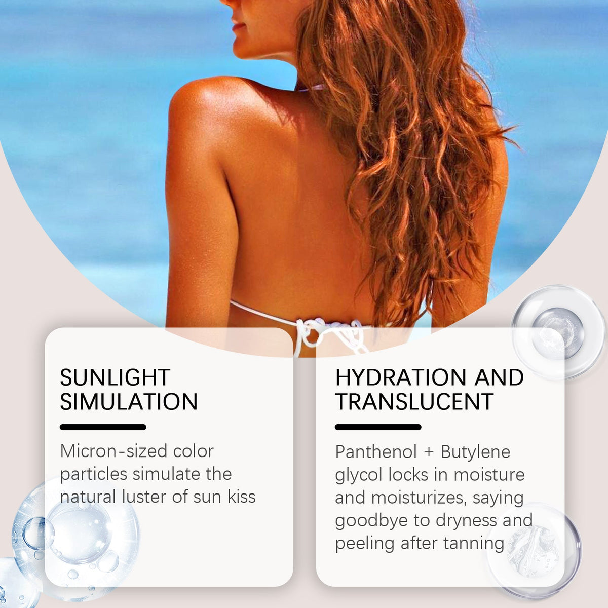 Self Tanning Mousse for Streak-Free Natural Bronze Glow