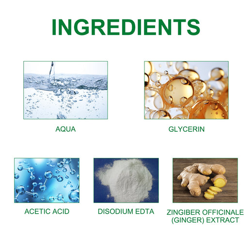 Nail Fungus Treatment With Ginger Plant-Based Formula