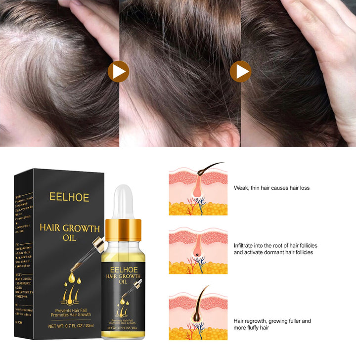 Hair Growth Oil for Fuller-Looking, Stronger Hair