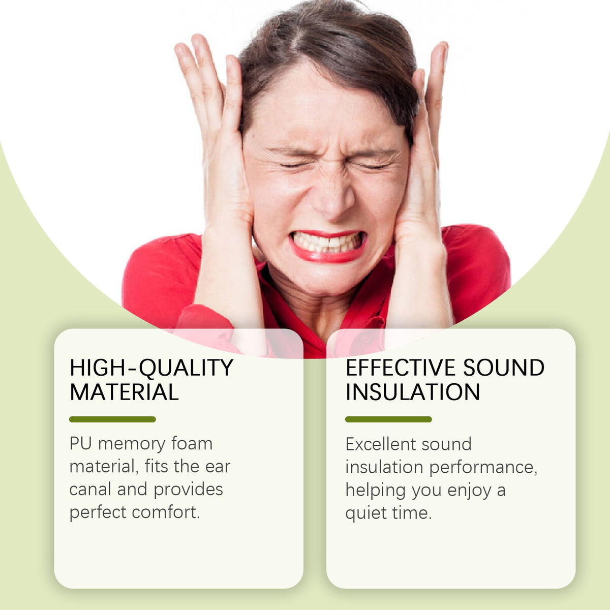Small Earplugs for Comfortable Noise Reduction at Rest