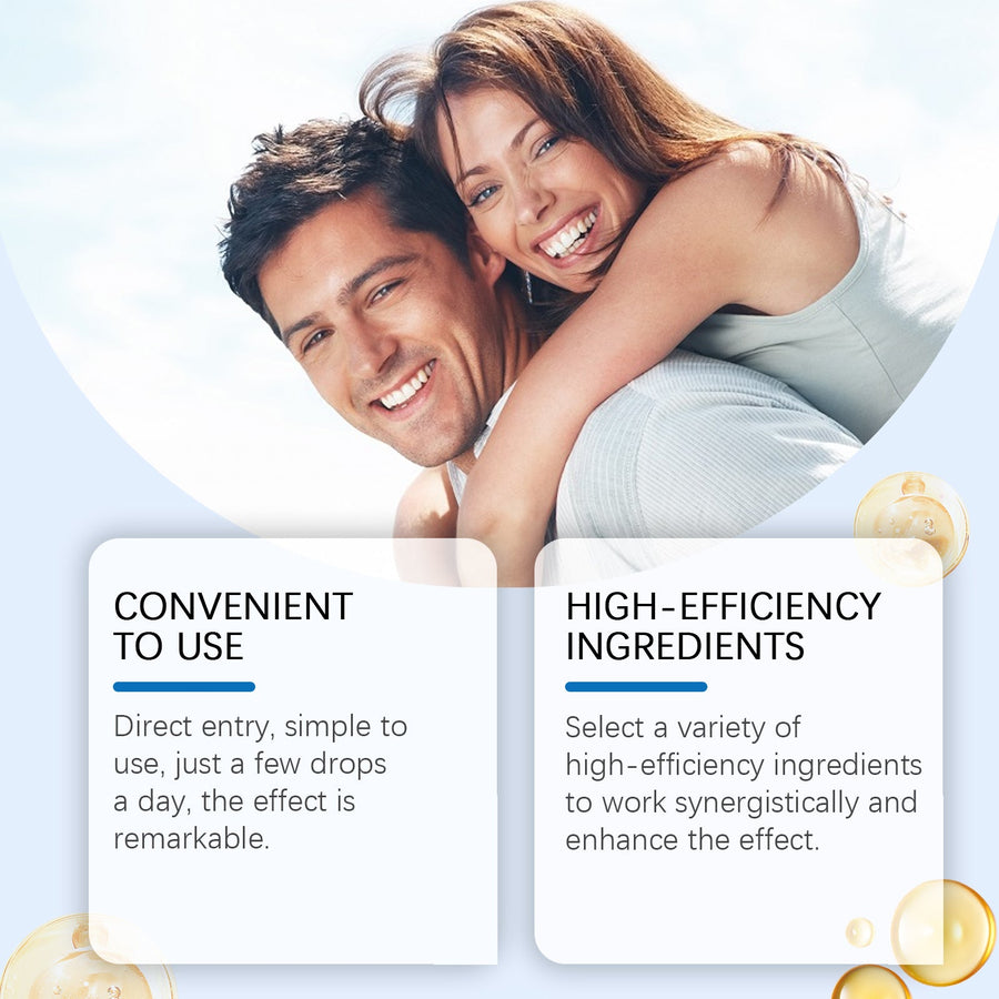 Men's Enhancement Drops — Natural Vitality in 120 Servings