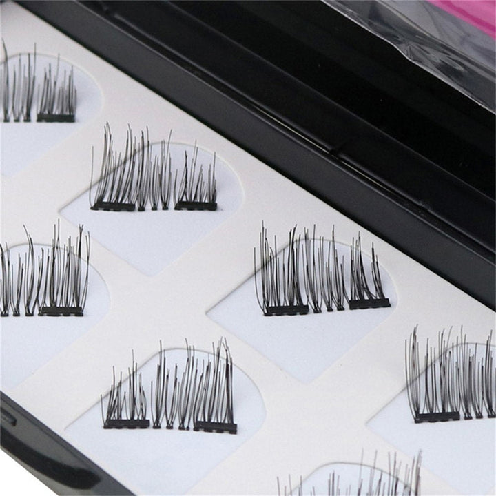 Magnetic False Lashes — 3D Mink Volume Without the Glue