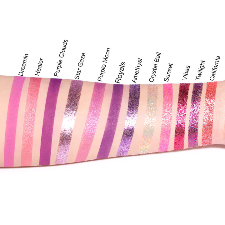 12-Color Eyeshadow Palette With Matte & Glitter Shades