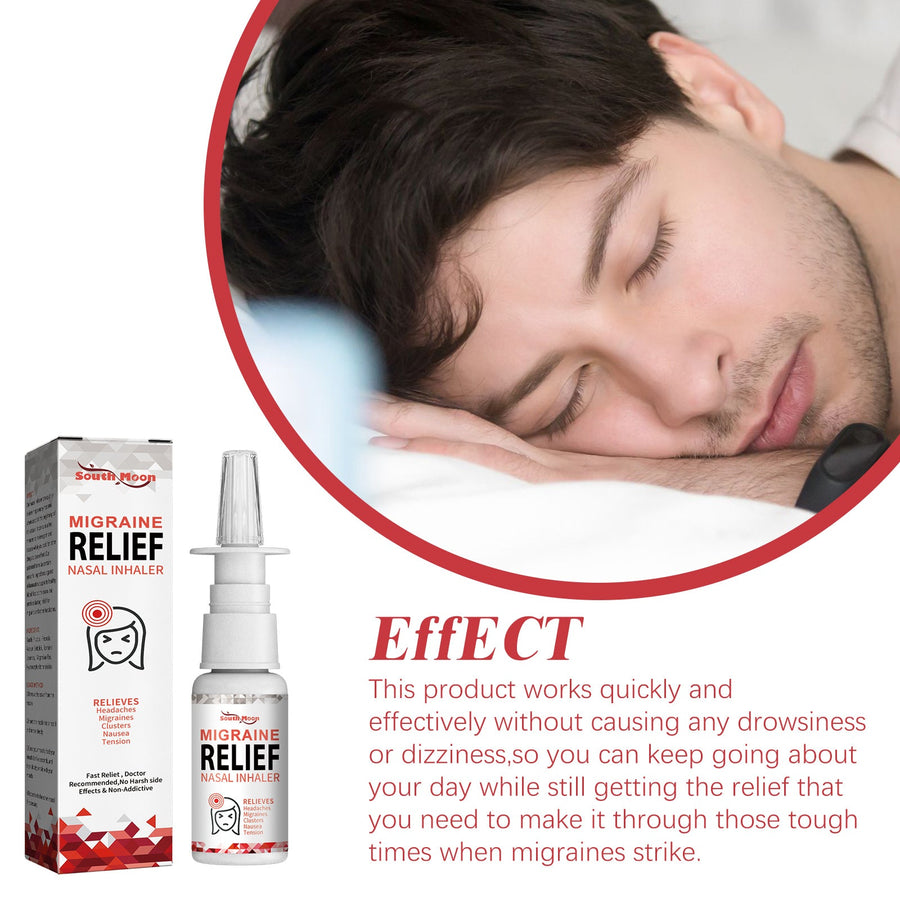 Nasal Inhaler for Migraines – Fast Relief Without Drowsiness