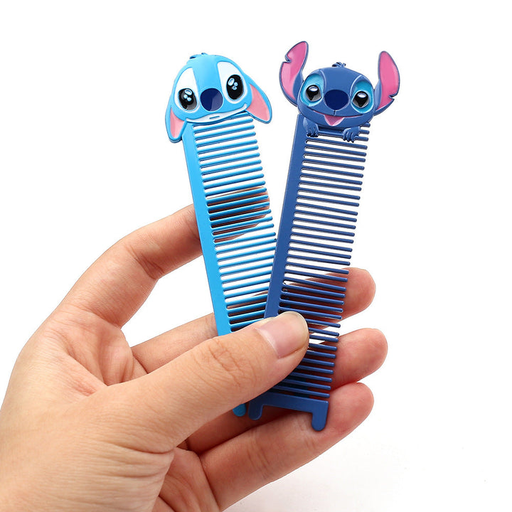 Stitch Hair Comb & Pocket Mirror Set — Playful Disney Gift