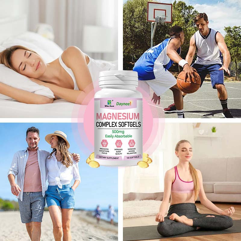 Magnesium Complex Softgels — Sleep Better, Feel Calmer