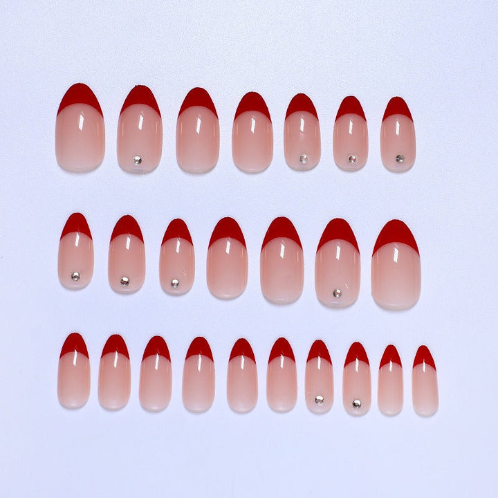 Press‑On Nails Red French Tip — Salon Look in 10 Minutes
