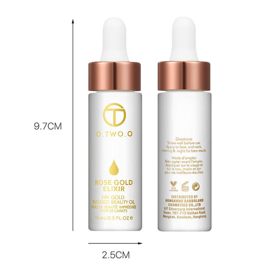 24K Gold Face Oil for Hydrated, Glowing Makeup Prep