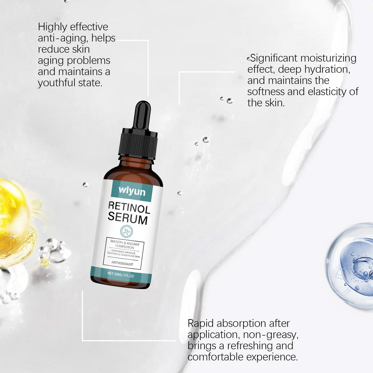 Retinol Essence Serum for Fine Lines & Firmness