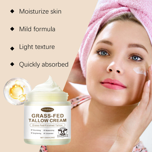 Tallow Moisturizing Cream for Dry, Dull Skin Glow