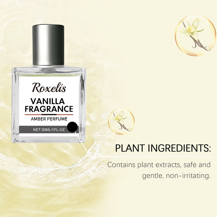 Vanilla Amber Eau de Toilette — Warm, Plant-Based Fragrance