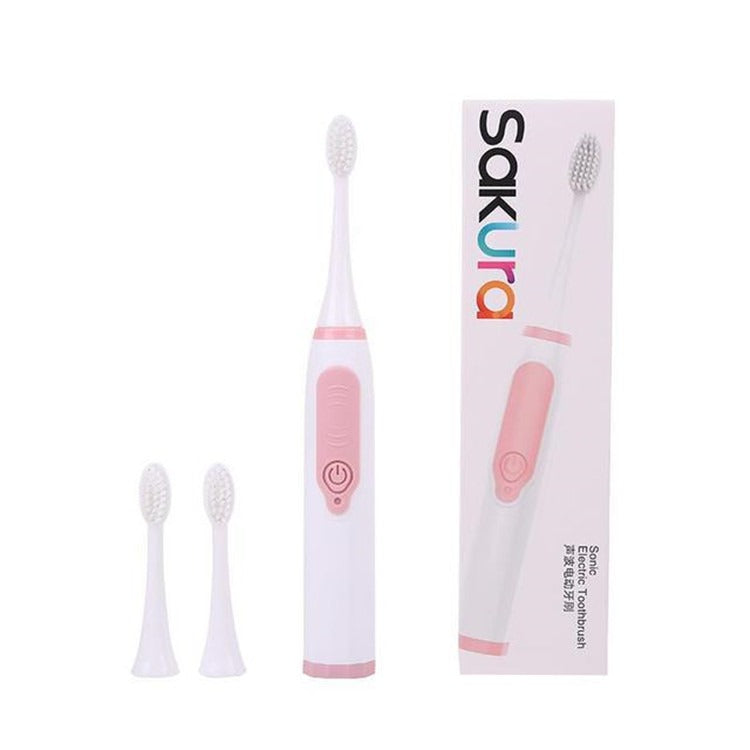 Soft-Bristle Electric Toothbrush — Gentle Sonic Cleaning