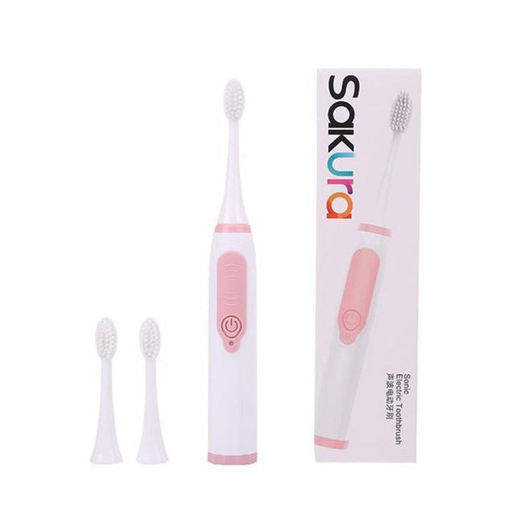 Soft-Bristle Electric Toothbrush — Gentle Sonic Cleaning