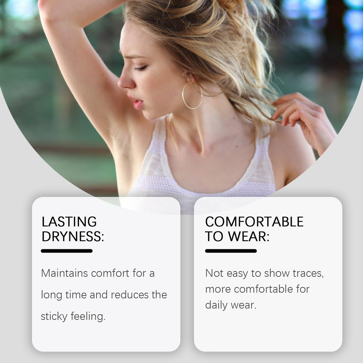 Underarm Sweat Pads for Invisible All-Day Dryness