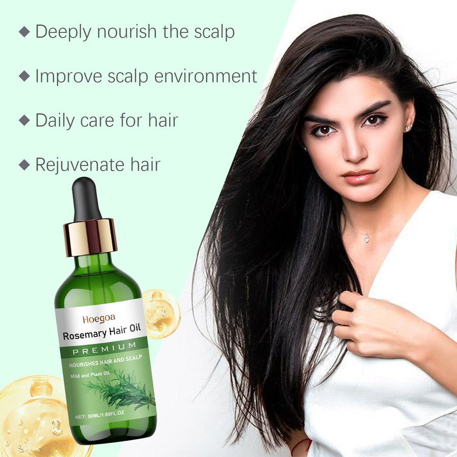 Rosemary Hair Oil for Nourished Scalp & Softer Hair