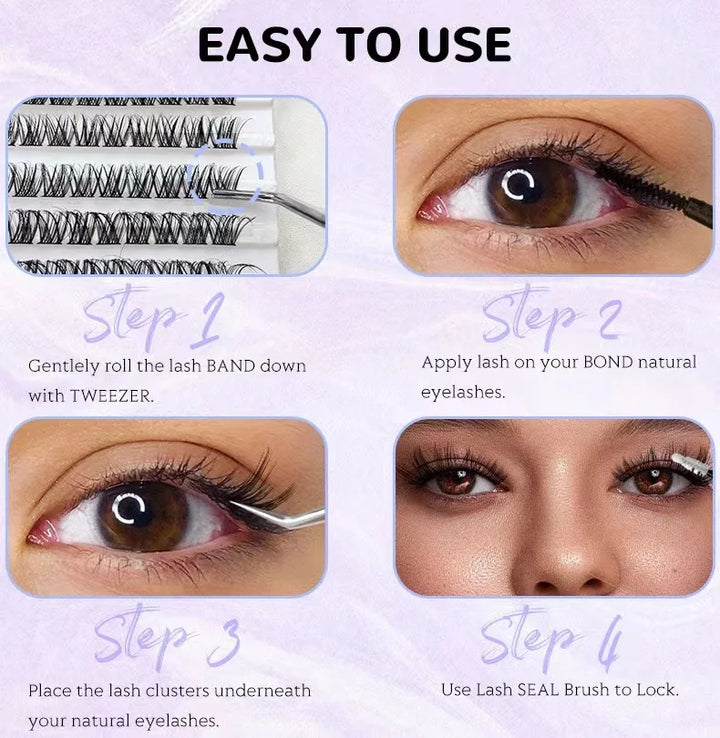 DIY Lash Extension Kit for Natural-Looking Volume