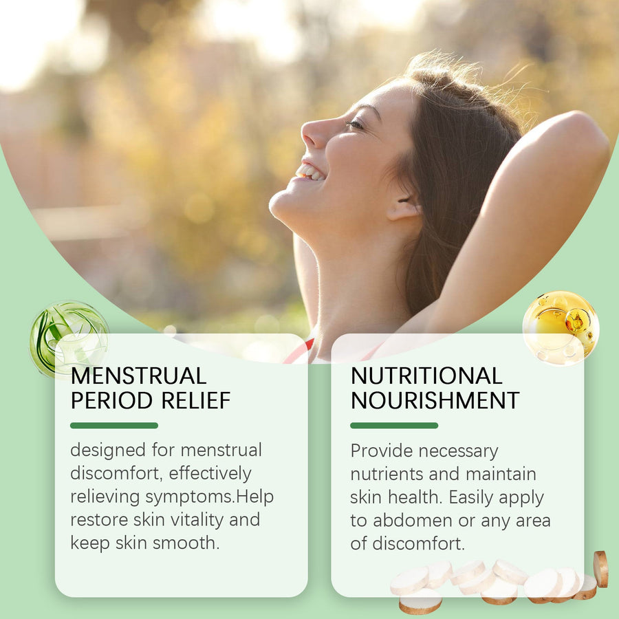 Natural Menstrual Pain Relief Cream with Wild Yam & Aloe