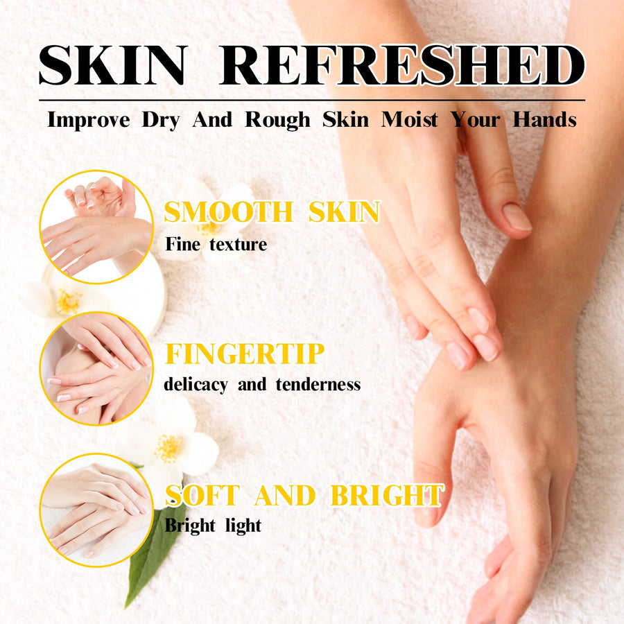 Milk Honey Hand Wax for Soft, Bright Exfoliated Hands