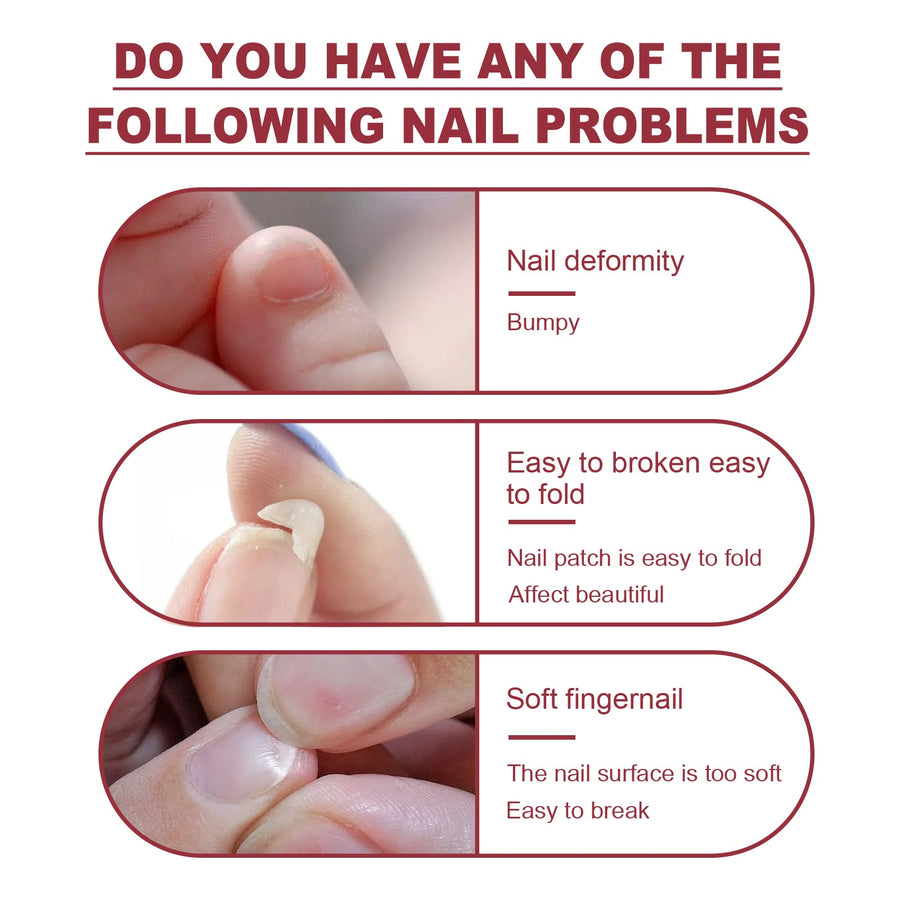 Fiber Extension Gel for Weak Cracked Nails Repair