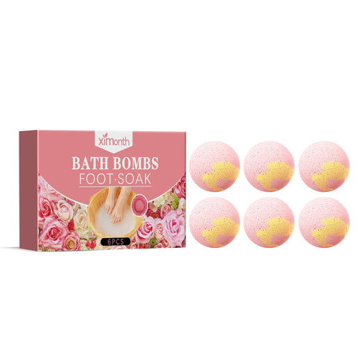 Fizzing Foot Bath Balls for Cracked Heels & Cold Feet