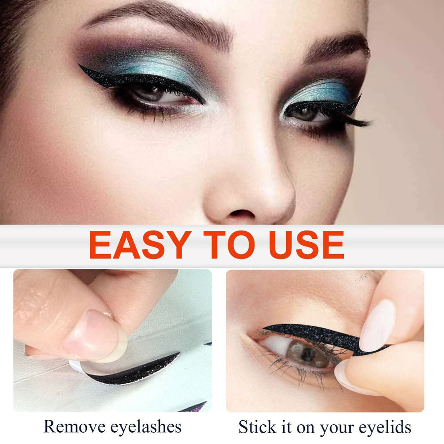 Reusable Eyeliner Stickers for Dramatic Winged Looks