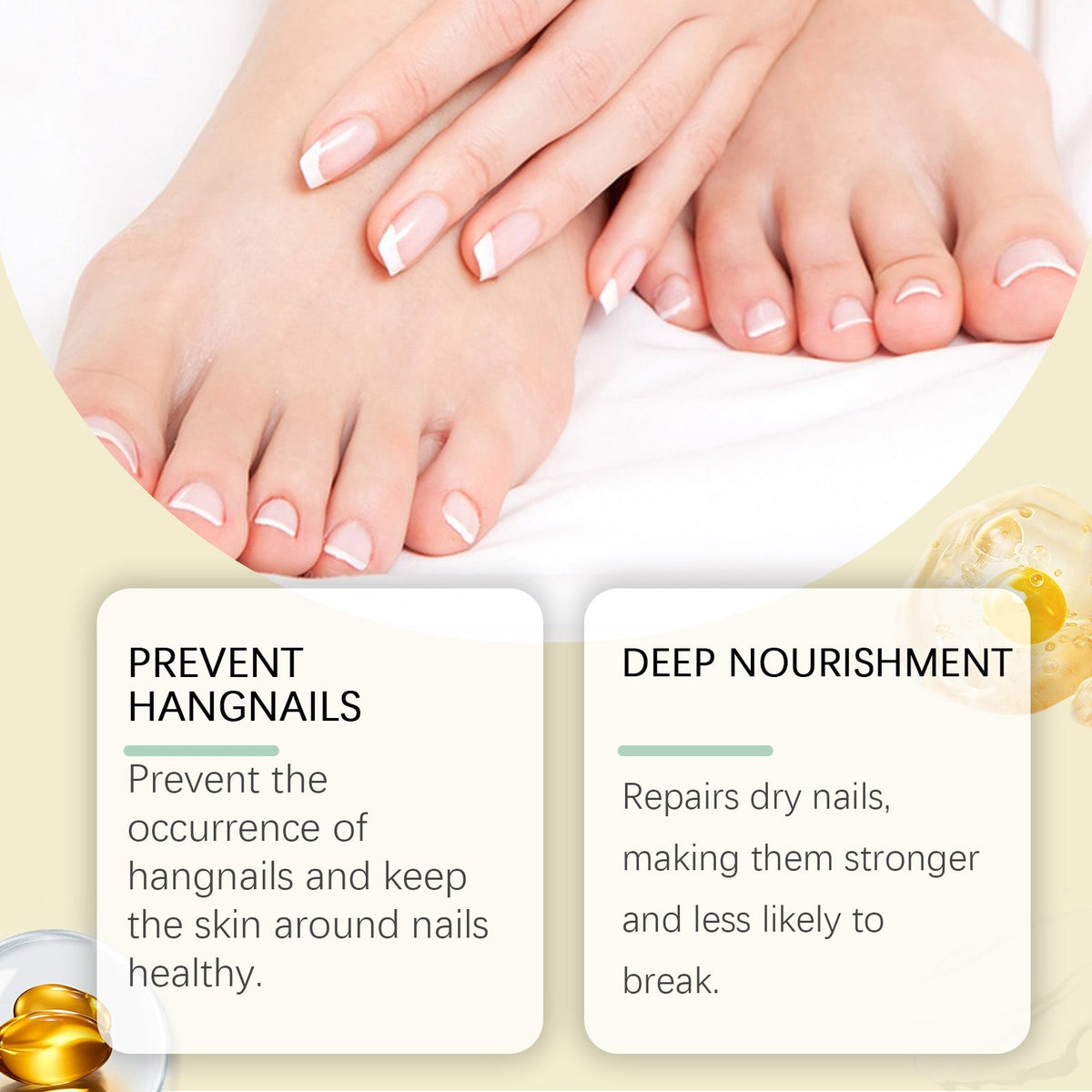 Keratin Nail Serum for Instant Gloss & Strength in 3 Days