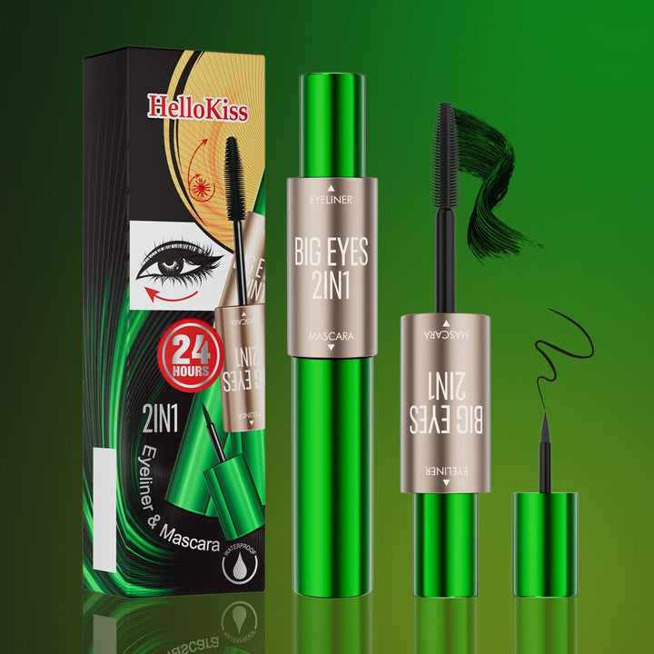 2-in-1 Mascara & Eyeliner for Long, Defined Eye Looks