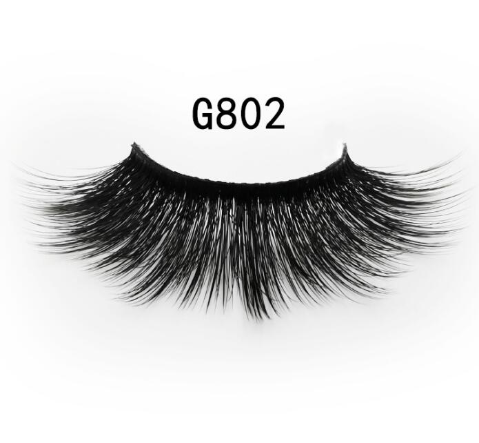 3D Mink False Eyelashes — Dramatic Volume & Thickness, 5 Pairs