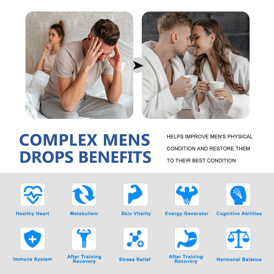 Complex Men’s Drops — Natural Men’s Energy & Vitality