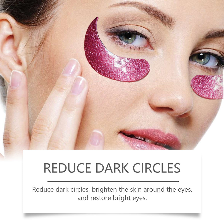 Hoygi Eye Mask: Firming Rose Collagen Patches, 60pc