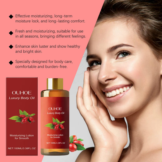 Rosehip Body Oil for Firming & Skin Elasticity