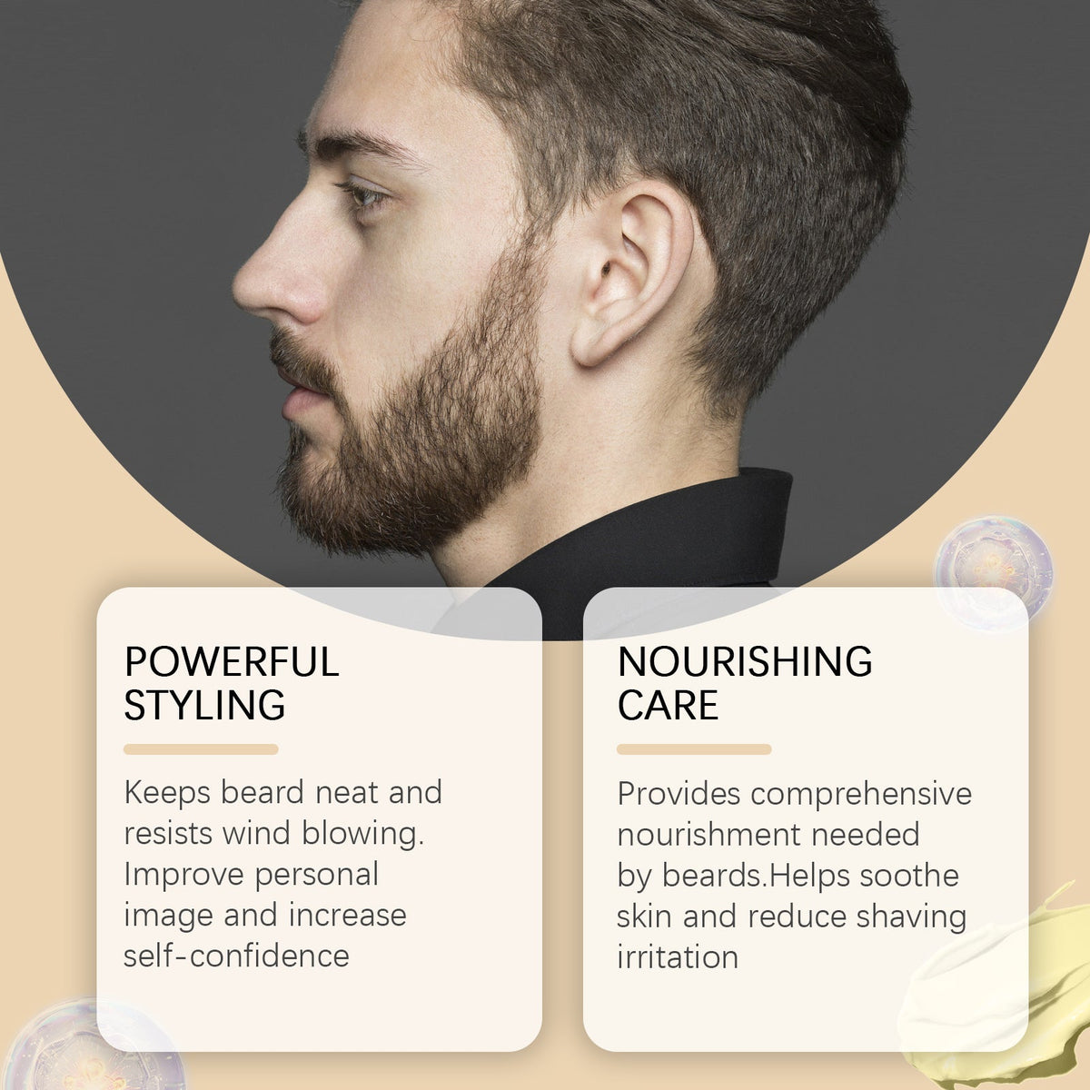 WoodSleep Vanilla Beard Balm — Non-Greasy Hold & Nourishment
