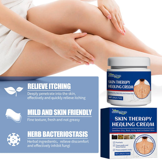 Herbal Skin Relief Cream — Soothes Redness & Itch for