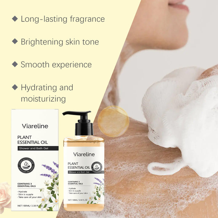 Long-Lasting Fragrance Shower Gel for Smooth Skin