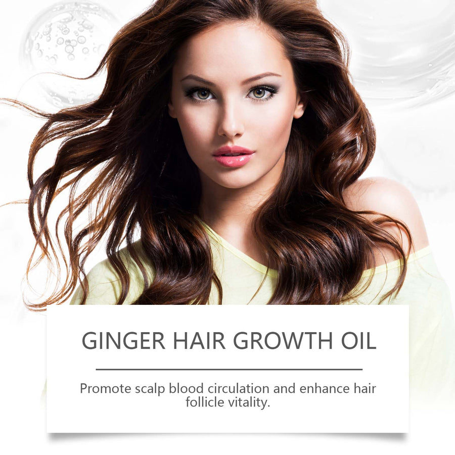 Ginger Hair Growth Oil for Targeted Scalp Care