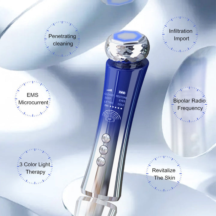 Microcurrent Facial Massager — Visible Lift & Wrinkle